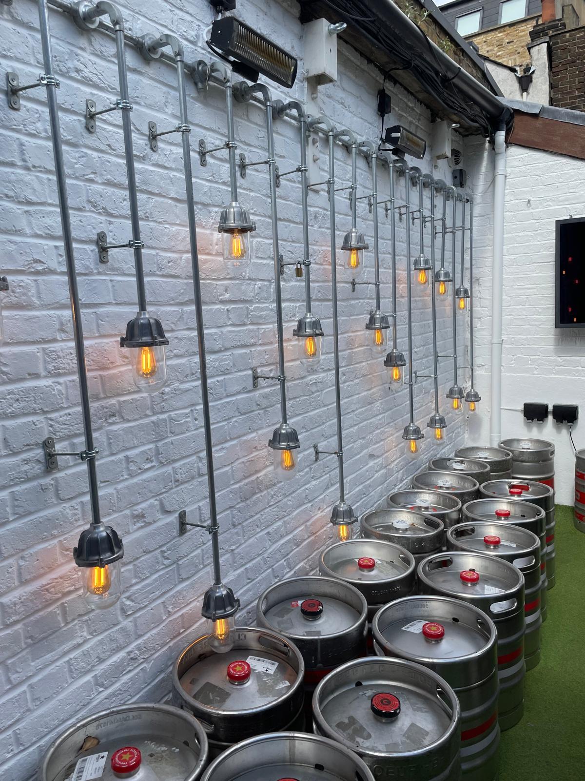 Bespoke light installation